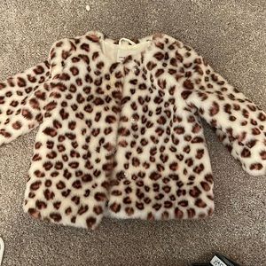 New faux fur jacket